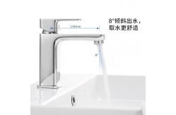 China SS304 162*53*159mm Sanitary Ware Faucet Deck Mounted Single Handle supplier