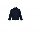 CVC 55/45 245G Quilted Workwear Navy Work Jacket With Three Flap Pockets for sale