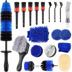 Blue Color 20 PCS Car Detailing Kit Support OEM for sale