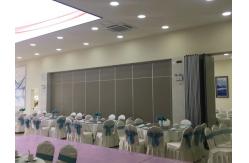 China Soundproof Material Movable Wall Track Acoustic Room Divider Office Folding Sliding Partition Wall supplier