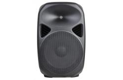 China Black Active Speaker System Plastic DJ Cabinet / Square Entertainment Speakers PS15U-EBT supplier