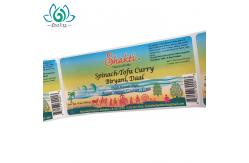 China Dissolvable Safe Condiments Food And Beverage Labels Food Grade Adhesive Labels Roll supplier