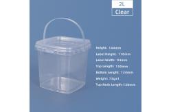China Custom Printed Candy Popcorn Cookie Plastic Bucket with Lid supplier