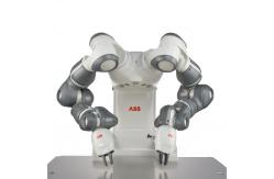China Table Mounting Robotic Welding Arm / Industrial Welding Robots 14 Axis Integrated Controller supplier