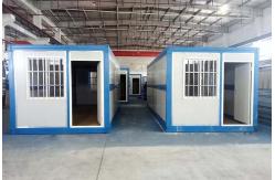 China Folding Container House Worker Camp Container Living Room Prefabricated Collapsible Home supplier