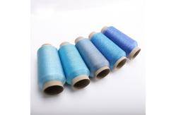 China 4.5g/d Spun Polyester Dyed Yarn Ultimate Solution For Textile Manufacturing supplier
