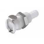 Medical Water Cooled Fluid Connector Panel Mount Ferruleless Polytube Fitting for sale