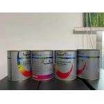 CMYK Automotive Paint Cans 1L Round Tin Containers With Lids