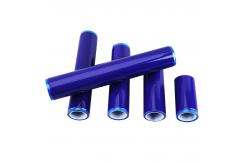 China 10 Inch 250mm Cleanroom Sticky Roller Specializing PE Rubber Disposable Rug Lint Roller supplier