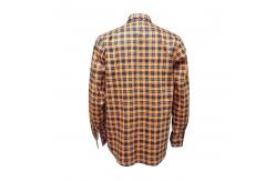 China 210gsm Fire Retardant Work Shirt FRC Plaid Pattern Long Sleeve supplier