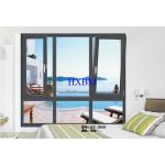 Double Glazed Aluminium Windows And Doors Large Open Area Good Ventilation for sale