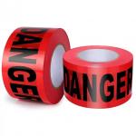 PE Plastic Barrier Tape Roll Danger Tape For Construction And Law Enforcement for sale