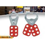 Hasp Safety Lock Out 38 Mm / 25 Mm Lock Shackle Nylon PA Steel Vinyl Coated for sale