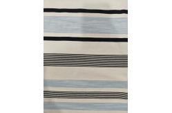 China Smooth And Environmental Friendly Good Quality Striped Knit Fabric For T-Shirt supplier