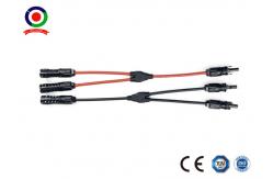 China Wire Xlpe Insulated Solar Branch Connector PPO Material With 1500V Fuse supplier