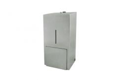 China Washroom Hygiene SS Liquid Soap Dispenser Manual Bottle / Soap Bag Available supplier