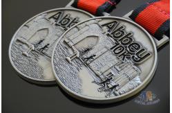 China Custom Abbey 10k Marathon Swimming Sport Award Medals 3D Effect Model Medallion supplier