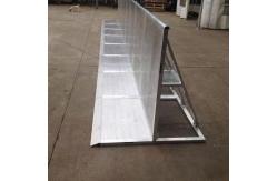 China Portable Foldable Aluminum Crowd Control Barrier For Concert Security supplier