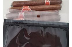 China Moisture Proof Tobacco Wrap Packaging Cigar Humidor Bags With Zipper supplier