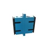 SC UPC Singlemode Duplex Blue Fiber Optic Adapter for sale