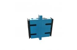 China SC UPC Singlemode Duplex Blue Fiber Optic Adapter supplier