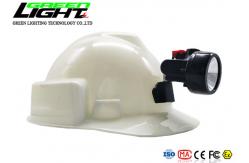 China Waterproof GL2.5-A 4000lux 2.8Ah 0.65W Mining Cap Lights supplier