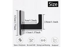 China No Drilling Waterproof Moisture-proof Self-adhesive Clothes Hooks Adhesive Towel Hooks supplier
