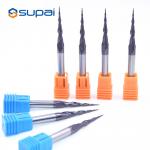 2 4 Flute Carbide Tapered End Mills 30 Degree / Ball Nose Milling Cutter for sale