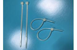 China Non Releasable Cable Tie Belt W3.6 * L120 * T1.2mm With UL94V2 Flammability supplier