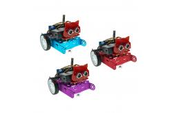 China Aluminum Alloy 2WD Arduino Starter Kit Bluetooth Car STEM Robot Kit OKY5016 supplier