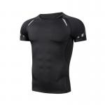 Polyester Printed Blank T Shirts Jogging Slim Fit Physical Exercise