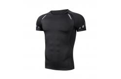 China Polyester Printed Blank T Shirts Jogging Slim Fit Physical Exercise supplier