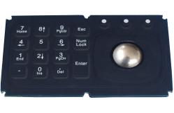 China Waterproof Silicone Industrial Pointing Device Ruggedized In Black supplier