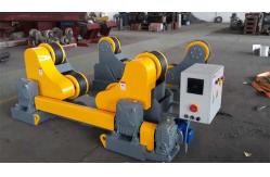 China Tanks Turning Heavy Duty Roller Stand , Rubber / Polyurethane Pipe Rollers For Welding supplier