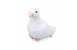 China OEM Innovative White Dove Toy With Polypropylene Cotton Filling supplier