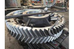 China 42crmo4 Steel Sag Mill Girth Gear In Cement And Minerals Industries supplier