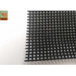 PE Plastic Netting Extruded Plastic Mesh Heavy Duty Plastic Wiht Black Color for sale