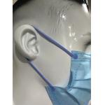 Disposable Adult Protective Face Mask With Colored Earloop Cute Pattern Green Or Blue for sale