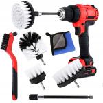 6pcs Car Cleaning Brush Kit For Cordless Screwdriver 2'' 3.5'' 4'' for sale