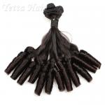 Natural Spiral Curly  Aunty Funmi Hair Extension Hair With 8 - 18'' Length for sale