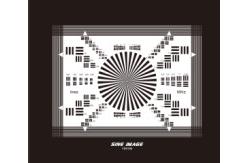 China NTSC 800W Crosstalk Degree Test Chart Sineimage YE0216 supplier