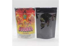 China 110 Microns Flat Bottom Pouch PE Embossing Resealable Zipper Bags supplier
