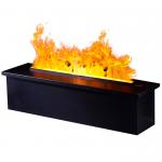 Metal 3D Water Vapor Electric Steam Fireplaces for Child-Safe Environments for sale