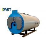 Sufficient Output Industrial Gas Fired Boilers , Water Pipe Type Horizontal Boiler for sale
