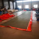 20m Length per Unit Silt Curtain Rubber Material 25% Elongation for Performance for sale