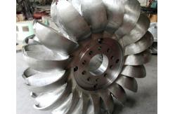 China Pelton Wheel Runner In Hydro Power Plant , Water Turbine Runner High Efficiency supplier