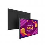 65 75 85 Inch Floor Standing Double Side Interactive Outdoor Bank Digital Signage Lcd Advertising Screen for sale