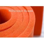 High Elasticity Silicone Foam Sheet Padding Open Cell Style For Press Machine for sale