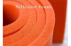 China High Elasticity Silicone Foam Sheet Padding Open Cell Style For Press Machine supplier
