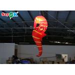 Club Decoration 2m  Red Inflatable LED Lighting Hippocampus